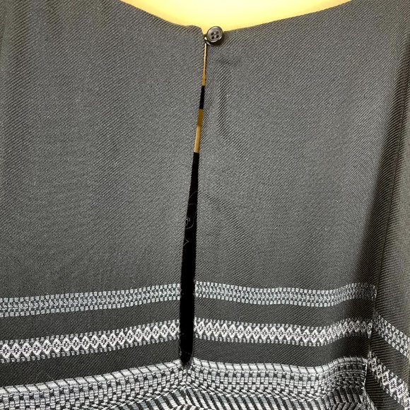 Gibson & Latimer Black Boho Swing Sleeveless Top M - Picture 8 of 8